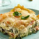 Seafood Lasagna with Aunt Linda’s Classic Alfredo Sauce