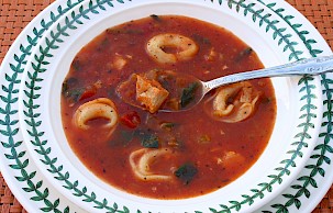 Chicken Tortellini Soup